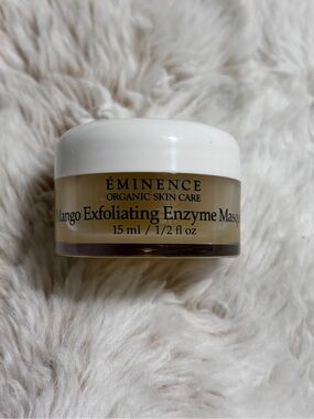 Eminence Organic Skin Care Mango Exfoliating Enzyme Masque 0.5fl oz NEW